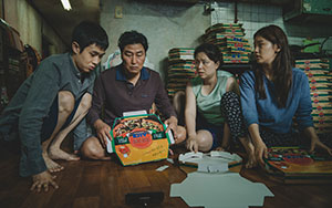 Bong Joon-ho`s Oscar winning South Korean comedy thriller film `Parasite`